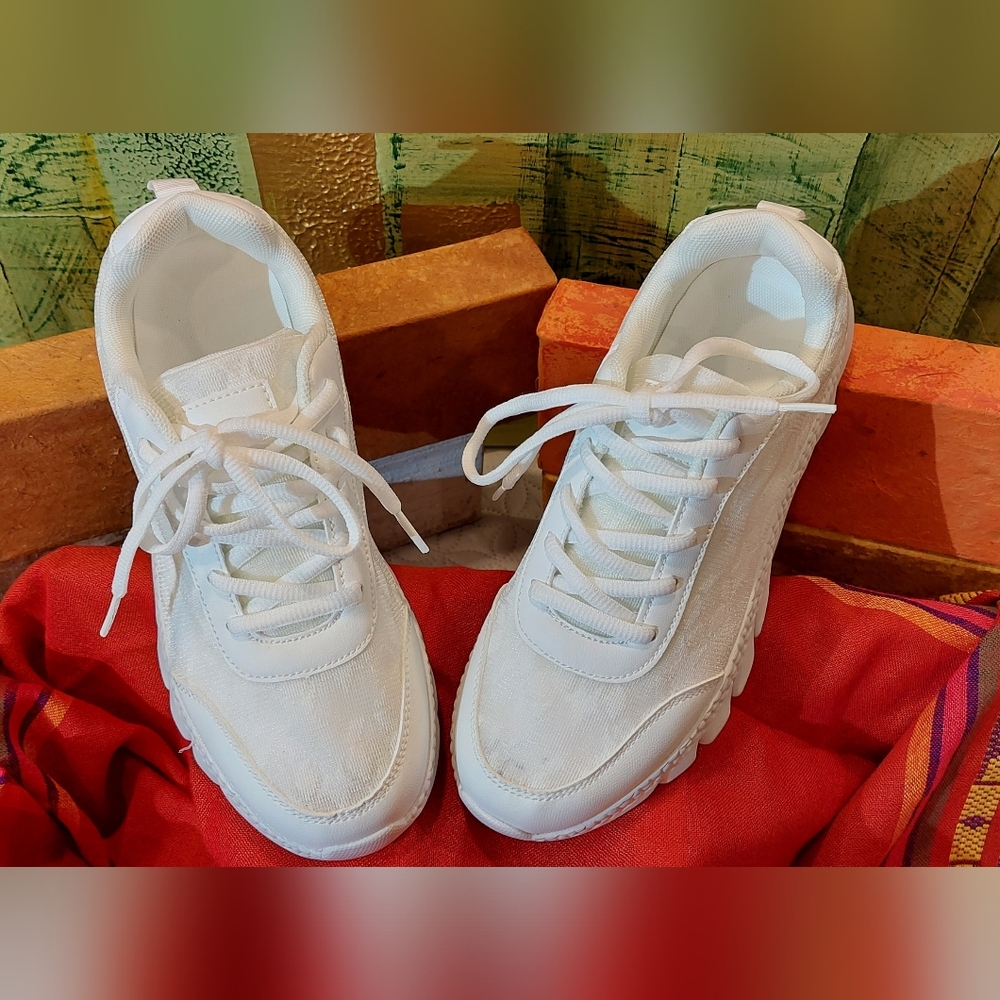 Classic White Women's Sneakers